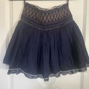 Free People skirt/tube top